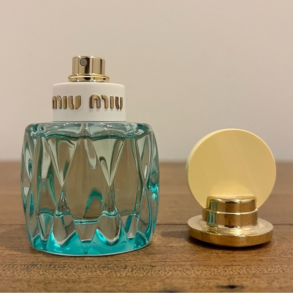 Miu Miu L'Eau Bleue Eau De Parfum spray 1.0 fl oz - Picture 2 of 4